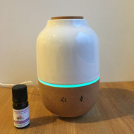 Diffuseur d'huiles essentielles ultrasonique modèle Lealia