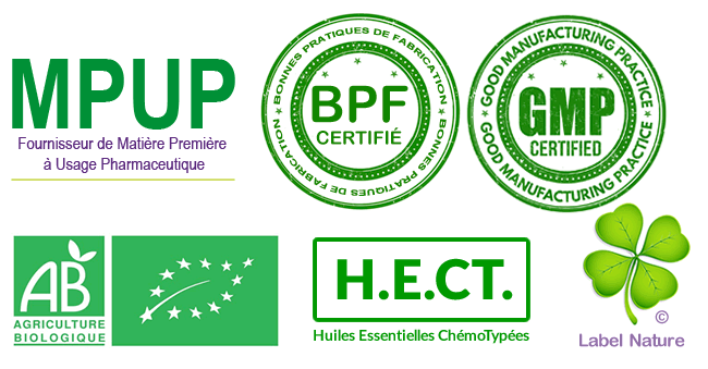 Certifications huiles essentielles Florilab